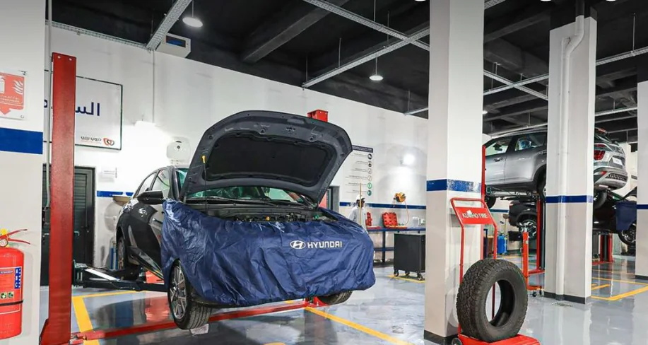 Oil and filter change service